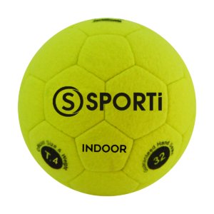 Ballon de football Indoor - T.4 (Jaune)-1