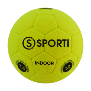 Ballon de football Indoor - T.5 (Jaune)-1