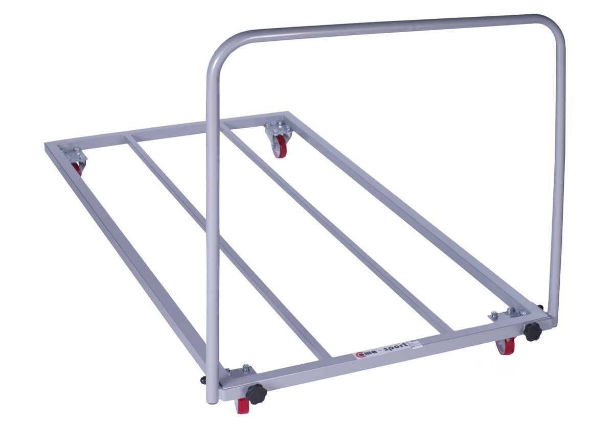 Chariot à tapis avec base en acier ajouré-1