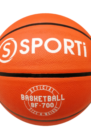 Ballon basket caoutchouc - T.7 (Orange)-1