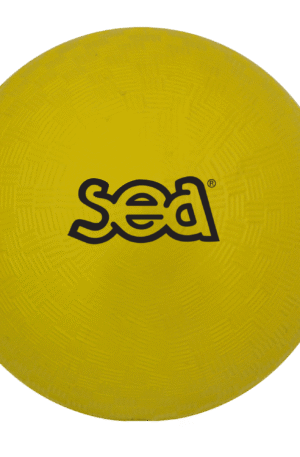 Ballon caoutchouc multiball - Ø13cm (Jaune / Yellow)-1