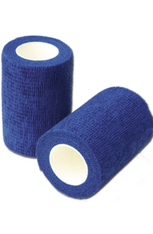 Bande cohésive élastique bleu-1