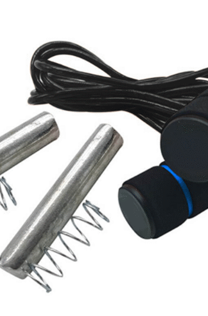 Corde à sauter fitness lestée (2x230gr) -1