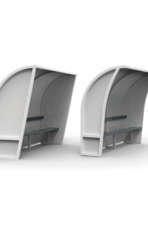 Jeu de 2 roues de déplacement pour 1 abris de touche-1