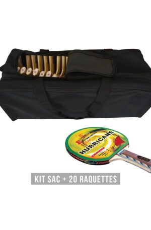 Kit raquette HURRICANE (1 sac + 20 raquettes)-1