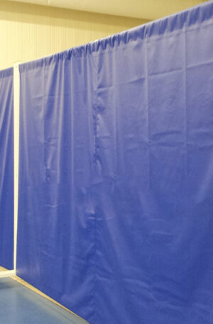 CLOISON MOBILE DE SÉPARATION PLIABLE 4 x 2,50 m-1