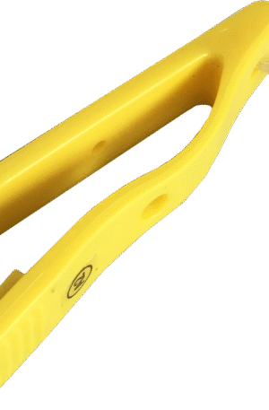 Lot de 10 pinces de controle modele A jaune-1