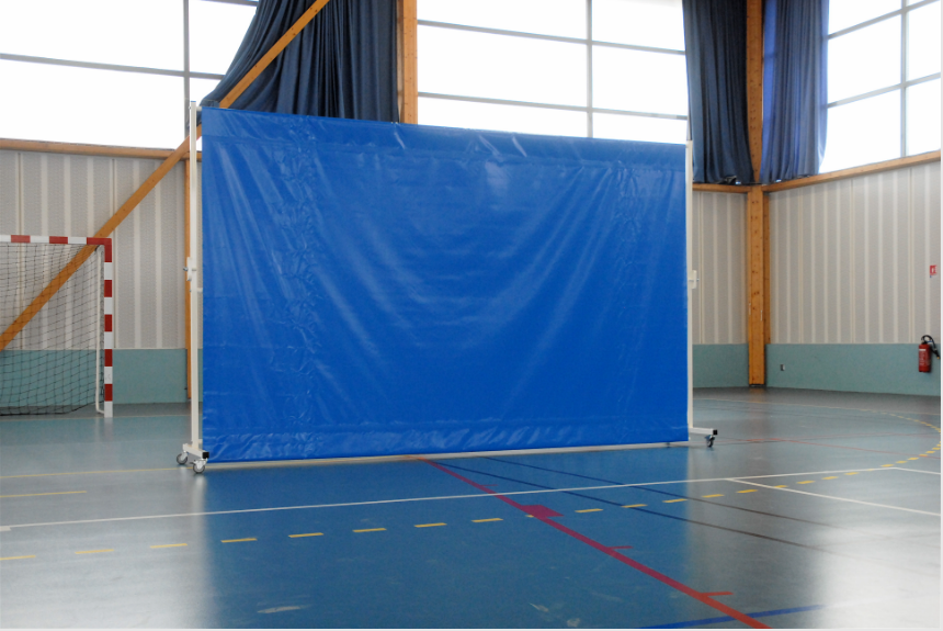 CLOISON MOBILE DE SÉPARATION NON PLIABLE 4 x 2,50 m-2