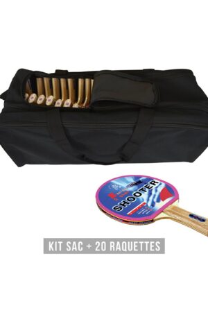 Kit raquette SHOOTER (1 sac + 20 raquettes)-1