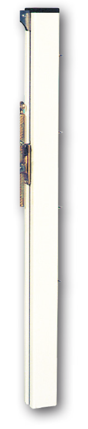 Poteaux de tennis acier carré sans fourreaux-1