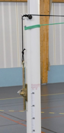 POTEAUX DE VOLLEY COMPÉTITION Ø 90 - LA PAIRE-1