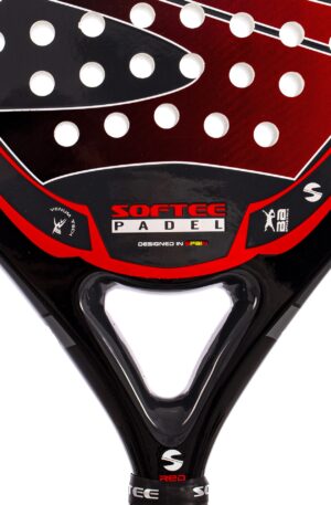 RAQUETTE DE PADEL SOFTEE PRO MASTER EVOLUTION ROUGE-1