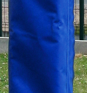 Protections de poteaux de rugby 400x400 mm hauteur 2.0M (Jeu de 4)-1