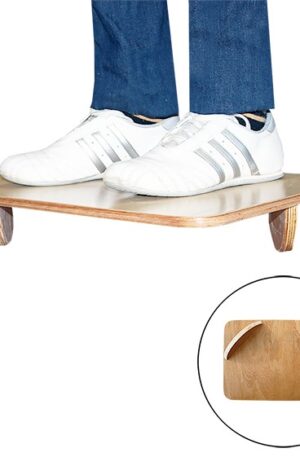 BALANCE BOARD AVEC DEUX DEMI-CERCLES EN BOIS-1