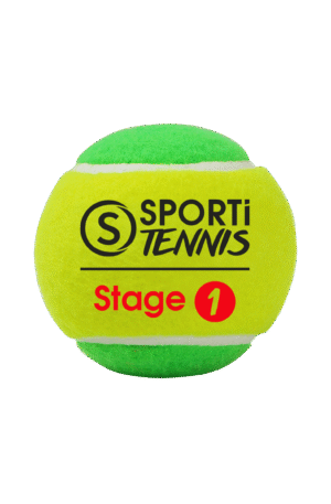 Sachet de 3 balles de tennis Stage 1-1