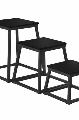 Set de 3 plateformes de pliométrie (30/45/60cm)-1
