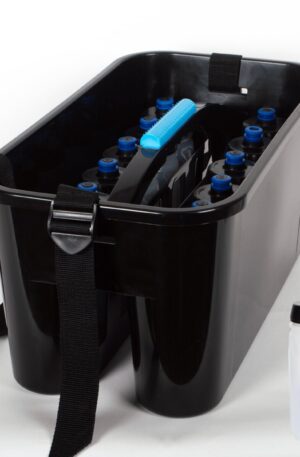 Porte-bouteilles pro grand modèle + 12 bouteilles 600ml -1