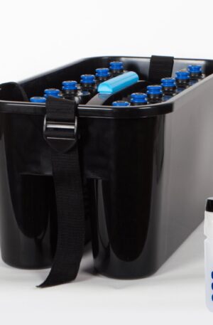 Porte-bouteilles pro grand modèle + 12 bouteilles 800ml -1