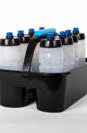 Porte-bouteilles pro petit modèle + 8 bouteilles 800ml -1