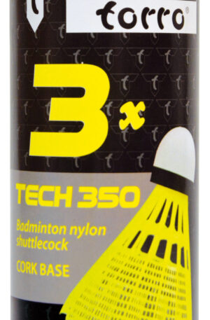 Tube de 3 volants de badminton Tech 350-1