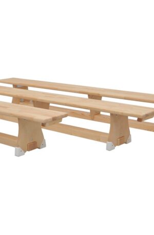 Banc 3,5 m - pieds en bois - acc. to DIN 7909 -1