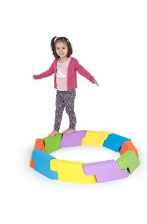 Parcours d'équilibre multicolor-1