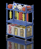 ETAGERE DE STOCKAGE 138 X 60 X 177 CM-1