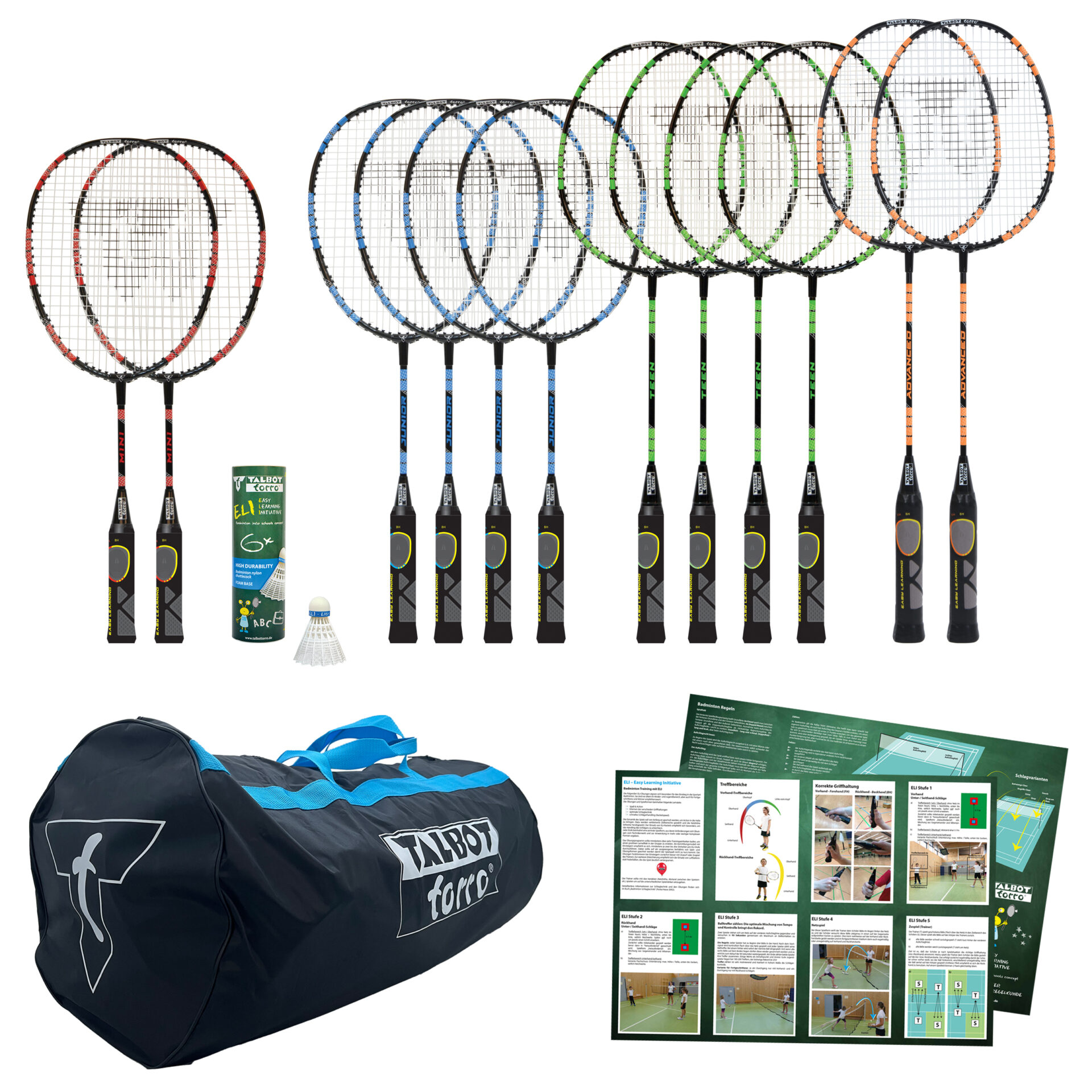 Raquette de badminton "ELI Junior" -7