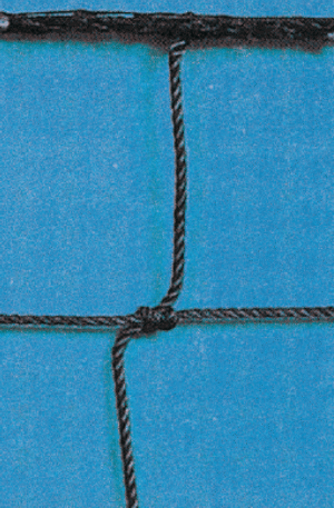 Filet pare-ballons de hand PE Câblé 2mm maille 100 le m²-1