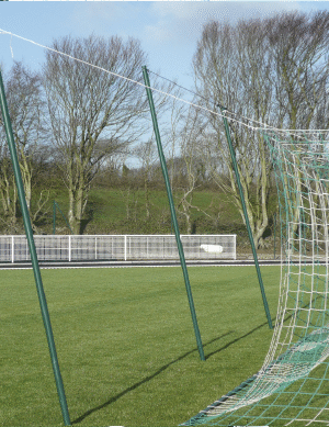 Jeu de 6 mats acier galva pour but à 11-1