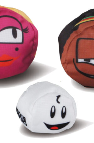 Crossboccia double pack HEROES (2x 3set de 2 joueurs) "Blond & Muffin"-1