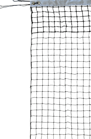 Filet tennis PE câblé 2mm maille 45 - doublé sur 6 rangs (l'unité)-1