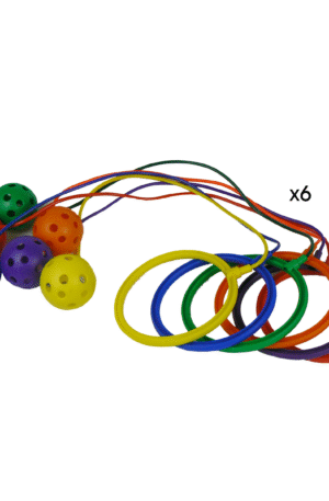 Lot de 6 balles au pied-1