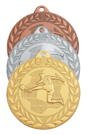 Médaille frappée 50mm Football-1