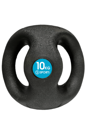 Médecine ball avec double poignées - 10kg-1