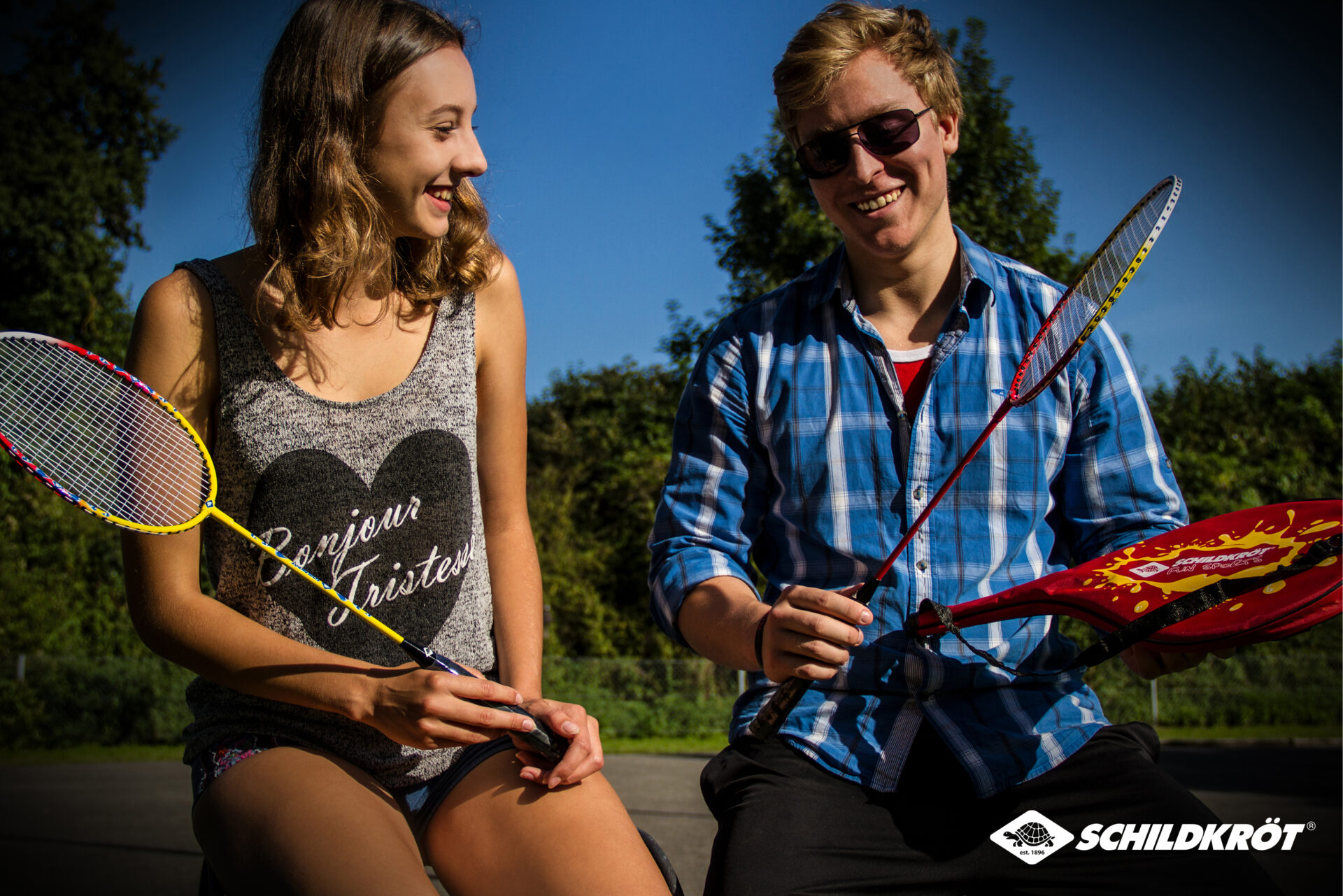 Set de badminton 2 joueurs-2