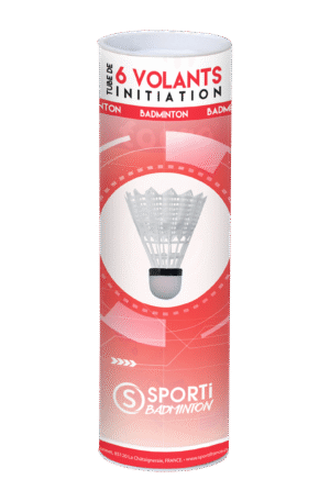 Tube de 6 volants embout mousse initiation-1