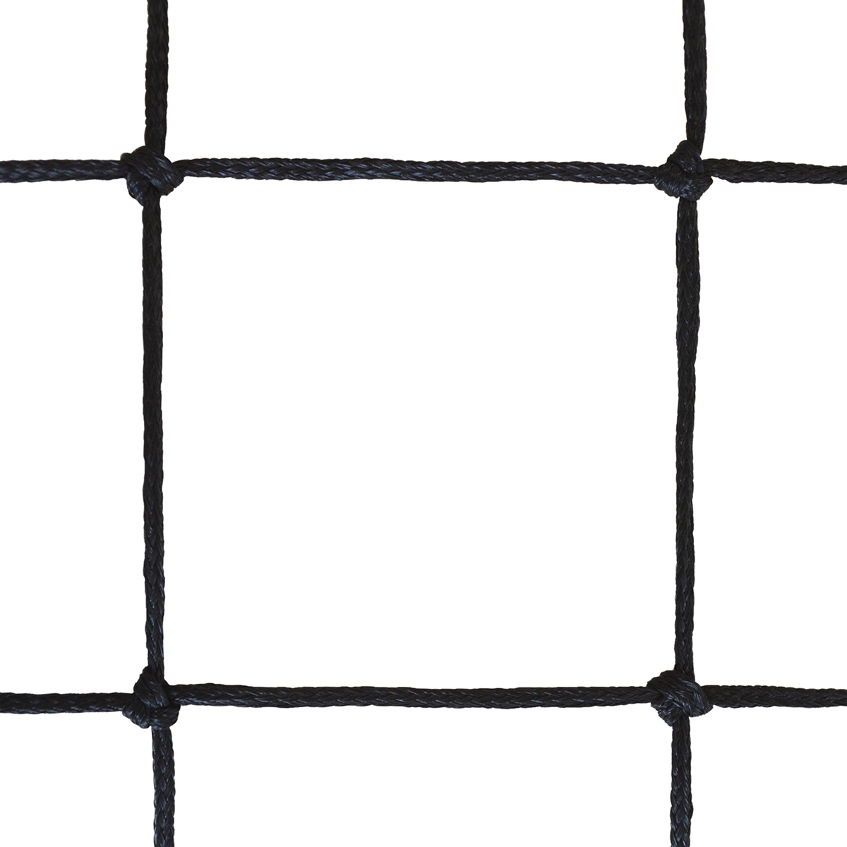 Filet volley compétition 9.50x1M PE tressé 3mm simple maille 100 - câble acier (l'unité)-2