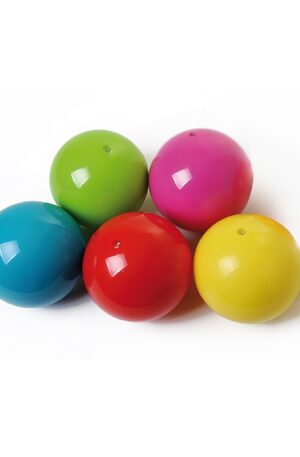 LOT DE 5 BALLONS INITITATION 12CM-1