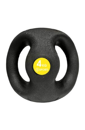 Médecine ball avec double poignées - 4kg-1