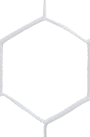 Filet foot à 11 européen PP tressé 4mm simple maille 120 nid d'abeille (la paire)-1