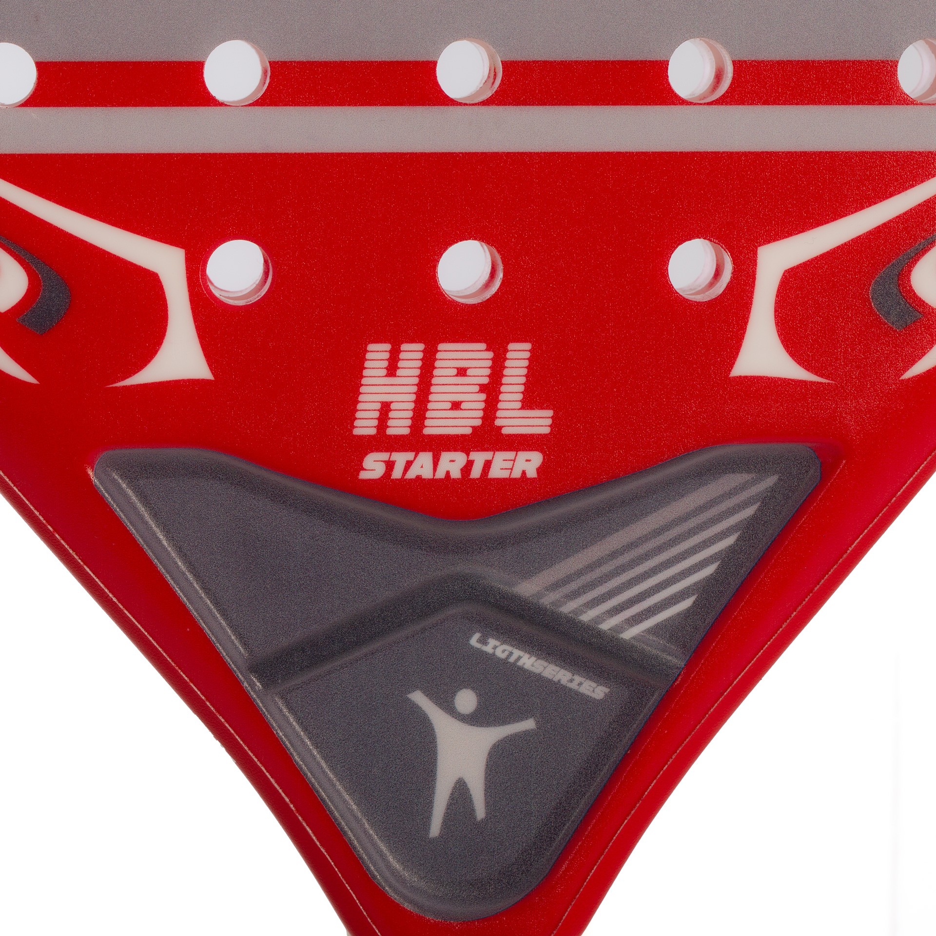 RAQUETTE DE PADEL HBL STARTER ROUGE LIGHT-3