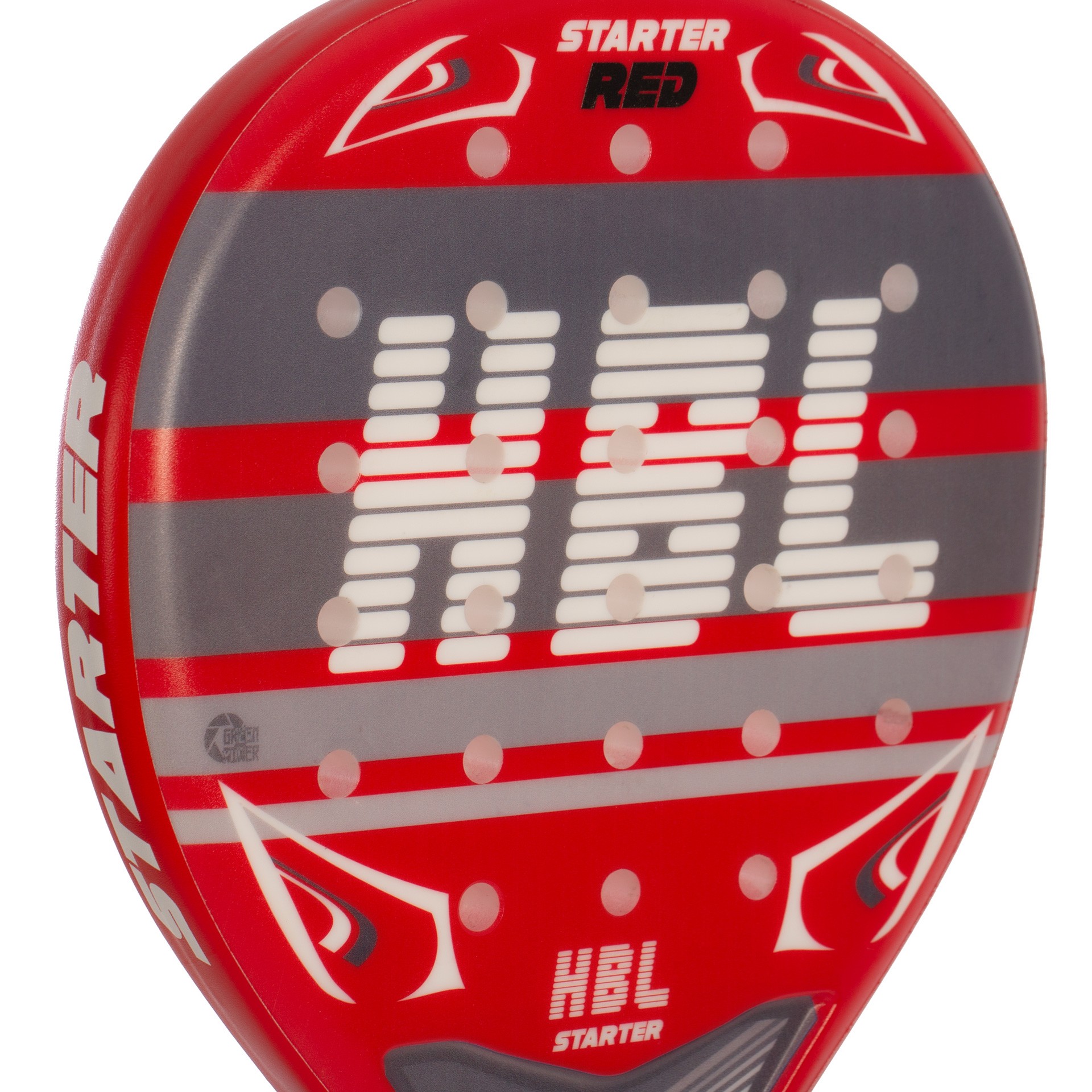 RAQUETTE DE PADEL HBL STARTER ROUGE LIGHT-4
