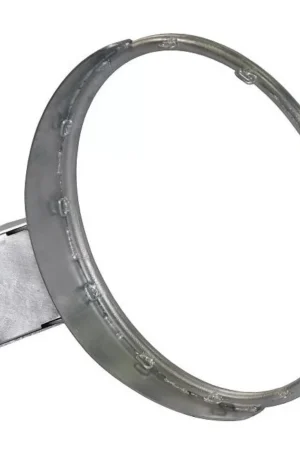 Anneau de Basket Breakaway (galvanisé à chaud), avec un ensemble de ressorts et un filet de chaîne, 12 crochets pour la fixation du filet-1