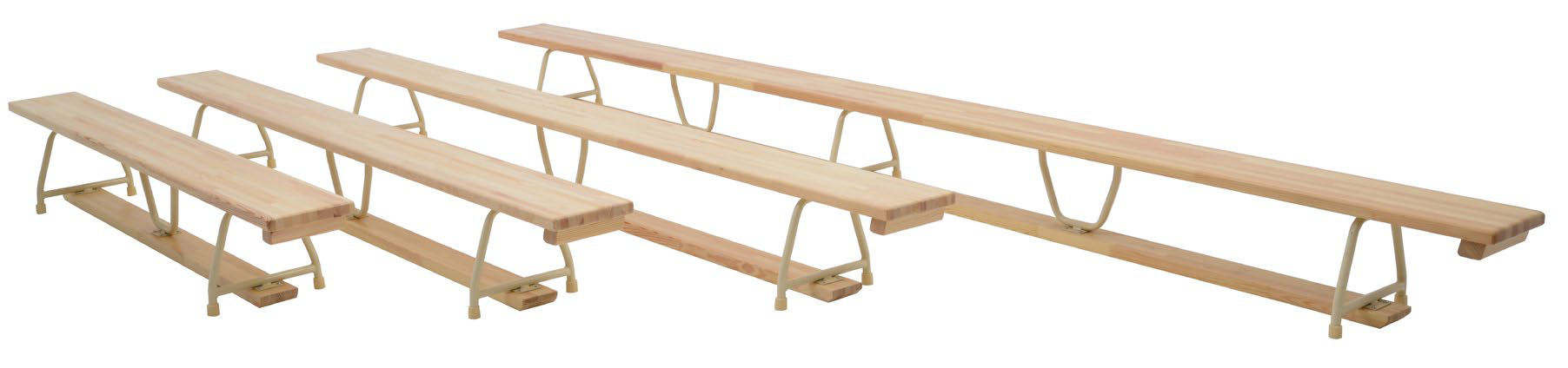 Banc 2,5 m - pieds en métal-1