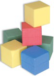 SET DE 6 CUBES FLOTTANTS-1