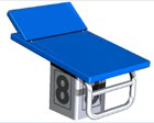 STARTING BLOCK DE COMPETITION A 7 POSITIONS SUR COLONNE CARREE-1
