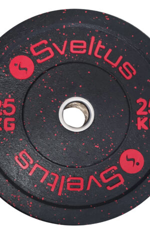 Disque olympique bumper 25 kg x 1-1
