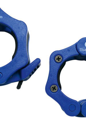 Stop disque barre olympique bleu x 2-1