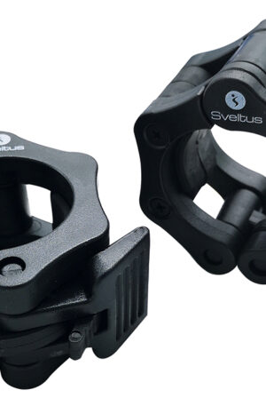 Stop disque barre olympique noir x 2-1